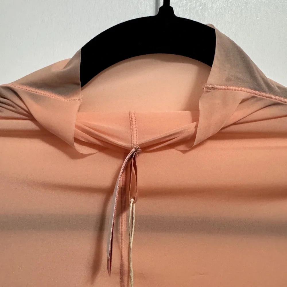 SKIMS Peach Long Sleeve Tunic Top - Picture 3 of 8